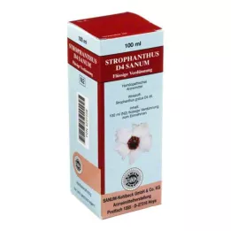 STROPHANTHUS D 4 Sanum dråber, 100 ml