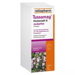 TUSSAMAG Hostesirup N sukkerfri, 175 g