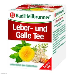 BAD HEILBRUNNER Tefilterposer til lever og galde, 8X1,75 g