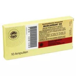 MUSCARSAN D 6 ampuller, 10X1 ml