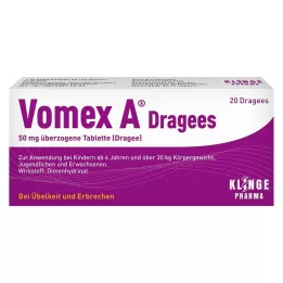 VOMEX A Dragees 50 mg overtrukne tabletter, 20 stk