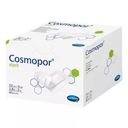 COSMOPOR steril sårforbinding 5x7,2 cm, 50 stk