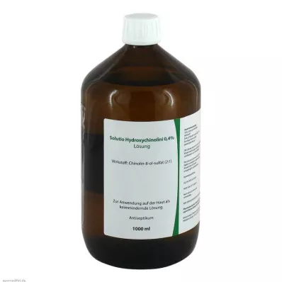 SOLUTIO HYDROXYQUIN. 0,4 %, 1000 ml