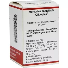 MERCURIUS SOLUBILIS N Oligoplex tabletter, 150 stk
