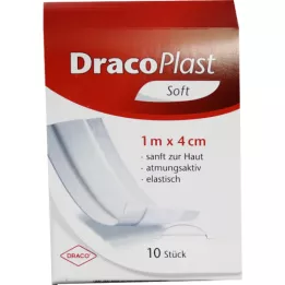 DRACOPLAST Blød gips 4 cmx1 m, 1 stk