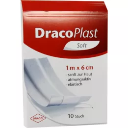 DRACOPLAST Blød gips 6 cmx1 m, 1 stk