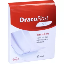 DRACOPLAST Blød gips 8 cmx1 m, 1 stk