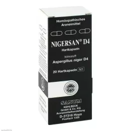 NIGERSAN D 4 kapsler, 20 stk