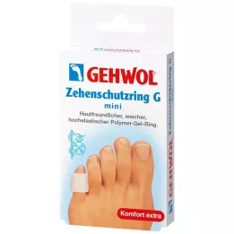 GEHWOL Polymer Gel Tåbeskyttelsesring G mini, 2 stk