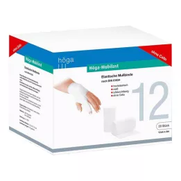 HÖGA-MUBILAST Fikseringsbandage 12 cmx4 m uden cellofan, 20 stk