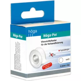 HÖGA-POR Fiberfleecegips 2,5 cmx5 m, 1 stk