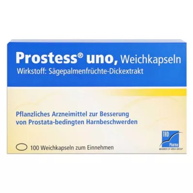 PROSTESS uno bløde kapsler, 100 stk PROSTESS uno bløde kapsler, 100 stk