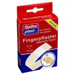 GOTHAPLAST Fingerbandage 2x12 cm elastik, 5X2 stk