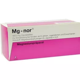 MG NOR Tyggetabletter, 100 stk