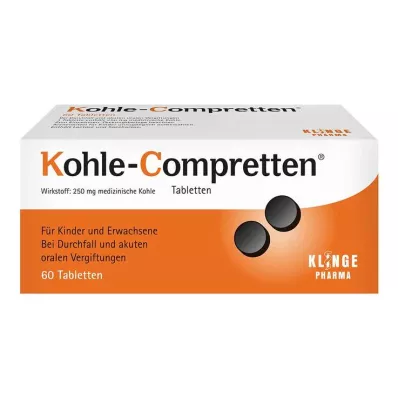 KOHLE Compretten tabletter, 60 stk