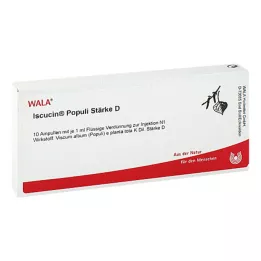 ISCUCIN populi Styrke D Ampuller, 10X1 ml