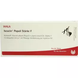 ISCUCIN populi Strength F ampuller, 10X1 ml