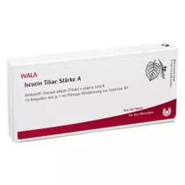 ISCUCIN tiliae Styrke A ampuller, 10X1 ml
