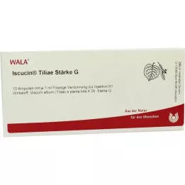 ISCUCIN tiliae Styrke G ampuller, 10X1 ml