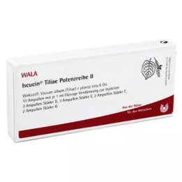ISCUCIN tiliae potensserie II ampuller, 10X1 ml
