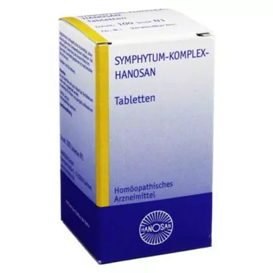 SYMPHYTUM KOMPLEX Hanosan tabletter, 100 stk SYMPHYTUM KOMPLEX Hanosan tabletter, 100 stk