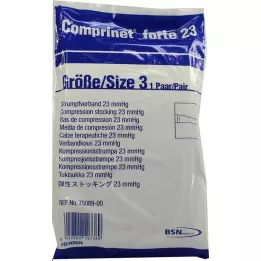 COMPRINET forte 23 bandage lårlængde str. 3, 2 stk