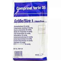 COMPRINET forte 35 bandage lårlængde str. 1, 1 stk
