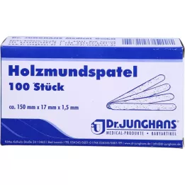 HOLZMUNDSPATEL 15 cm, 100 stk