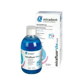 MIRADENT Mundskyl mirafluor CHX 0,06%, 500 ml