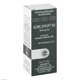 ALBICANSAN D 4 kapsler, 20 stk