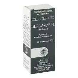 ALBICANSAN D 4 kapsler, 10X20 stk