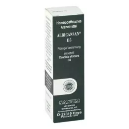 ALBICANSAN D 5 dråber, 10 ml