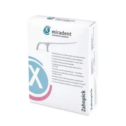MIRADENT Tandtråd sticks tandstikker, 100 stk