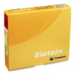 BIATAIN Skumbandage 10x10 cm skånsomt klæbende, 5 stk