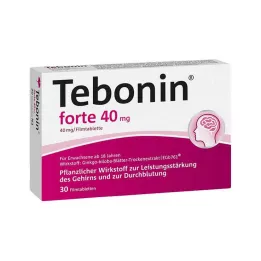 TEBONIN forte 40 mg filmovertrukne tabletter, 30 stk