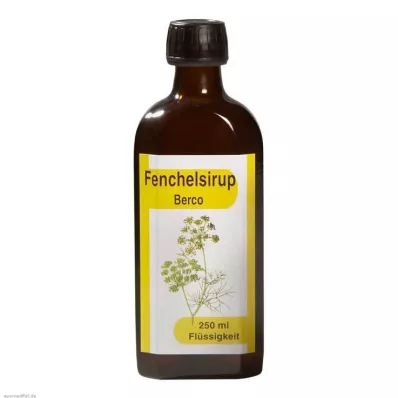 FENCHELSIRUP Berco, 250 ml FENCHELSIRUP Berco, 250 ml