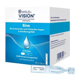 HYLO-VISION sinus enkeltdosispipetter, 60X0,4 ml
