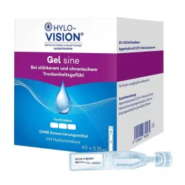 HYLO-VISION Gel sinus enkeltdosispipetter, 60X0,35 ml