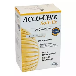 ACCU-CHEK Softclix lancetter, 200 stk