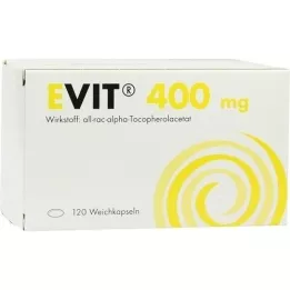 EVIT 400 bløde kapsler, 120 stk