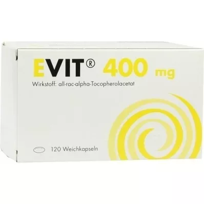 EVIT 400 bløde kapsler, 120 stk