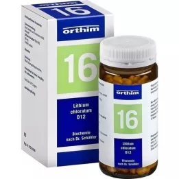 BIOCHEMIE Orthim 16 Lithium chloratum D 12 tabletter, 400 stk