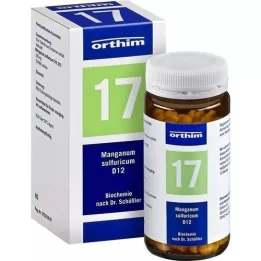 BIOCHEMIE Orthim 17 Manganum sulfuricum D 12 tabletter, 400 stk