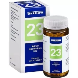 BIOCHEMIE Orthim 23 Natrum bicarbonicum D 12 tab., 400 stk