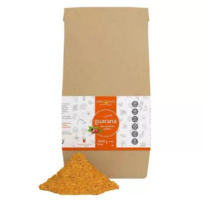 GUARANA PULVER, 1000 g