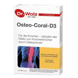 OSTEO CORAL D3 Dr.Wolz kapsler, 60 stk