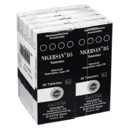 NIGERSAN D 5 tabletter, 10X20 stk