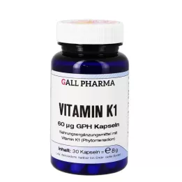 VITAMIN K1 60 µg GPH kapsler, 30 stk