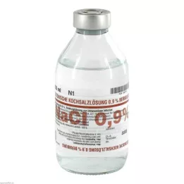 ISOTONISCHE Saltopløsning 0,9 % Bernburg Inf.-L.Glas, 250 ml