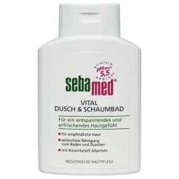 SEBAMED Vital bruser + boblebad, 200 ml